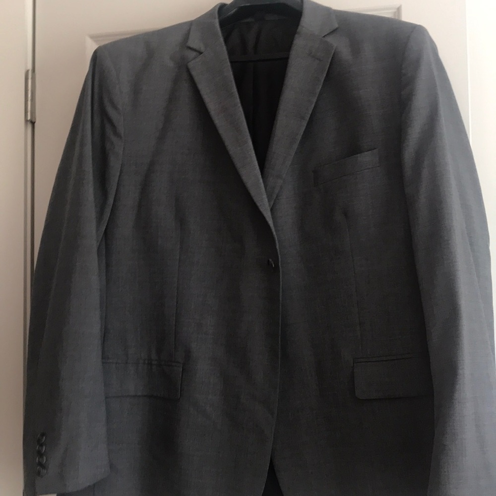 Grey Blazer Custom Tailored